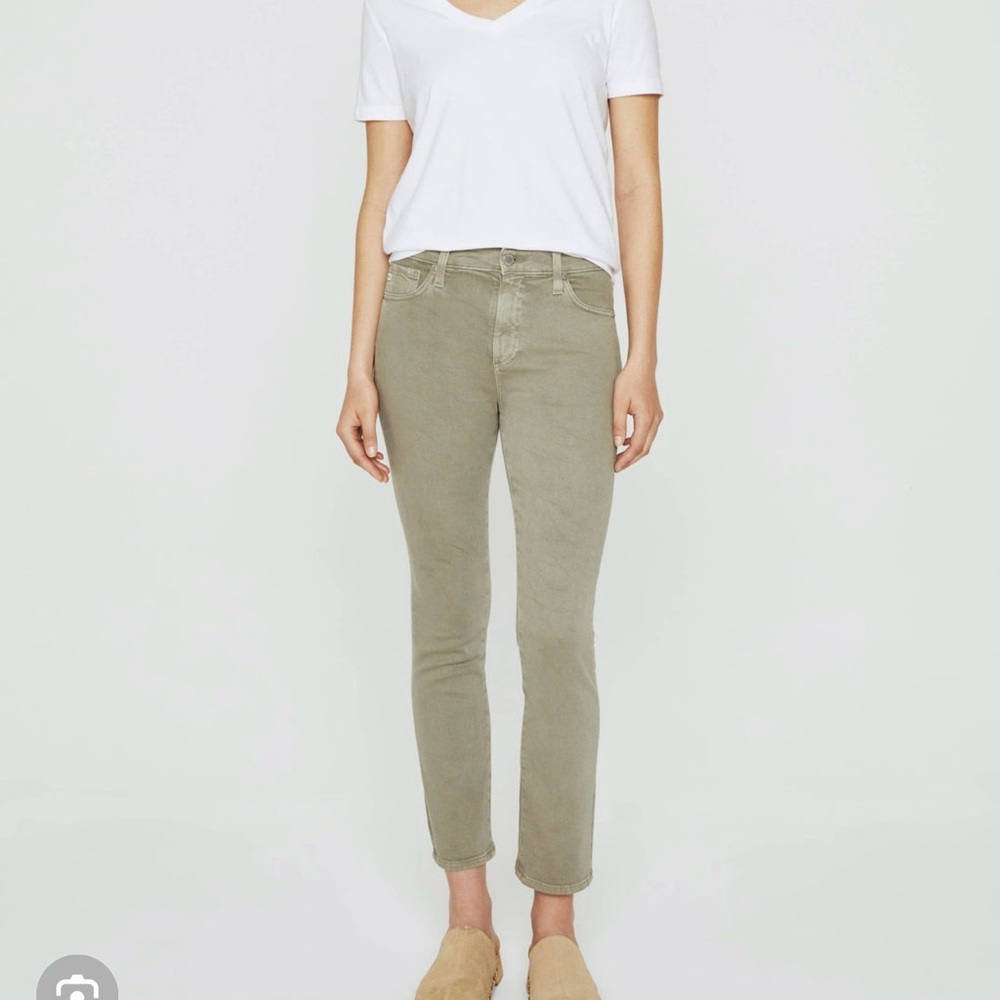 AG - Women's Jeans - Mari Crop - High Rise Slim Straight